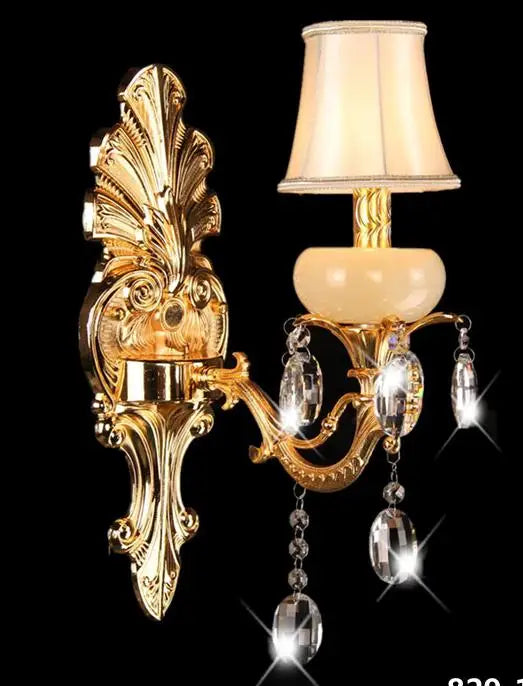 applique murale rétro à 5 bras en cristal pour intérieur élégant - vue 11 sur 12
