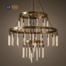 Retro-Pendelleuchte aus Eisen und schwarzem Kupfer im Industrial Design