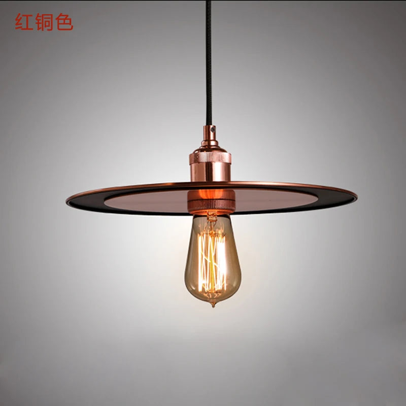 suspension vintage ufo led pour bar et restaurant