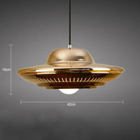 GZMJ Pendelleuchte UFO Modern Metall Plattiert Dekoration