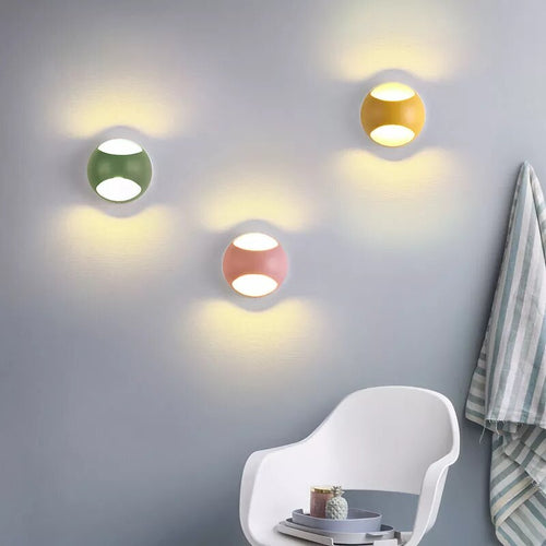 LED-Wandleuchte Innenbereich Treppen Spiegelbeleuchtung - vue 2 sur 11