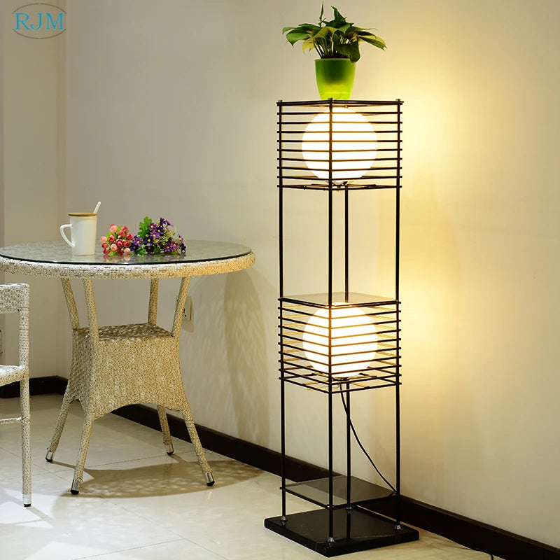 lampadaire moderne nordique simple et créatif - vue 2 sur 9