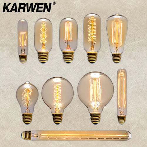 Vintage Edison LED-Leuchtmittel Filament 6er-Set - vue 2 sur 18