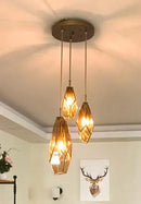suspension art déco diamant pour éclairage intérieur et extérieur