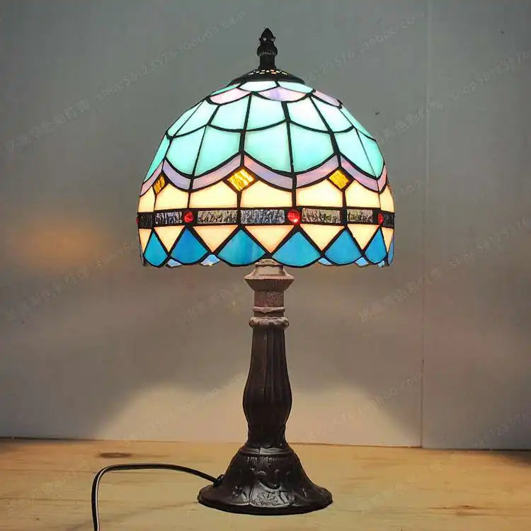 lampe de chevet en verre style européen pour enfants - vue 2 sur 6