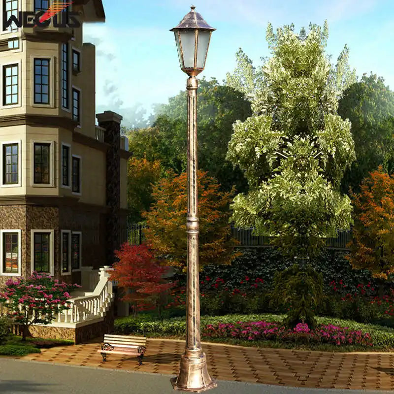lampe de jardin extérieure étanche pour villa et espace vert