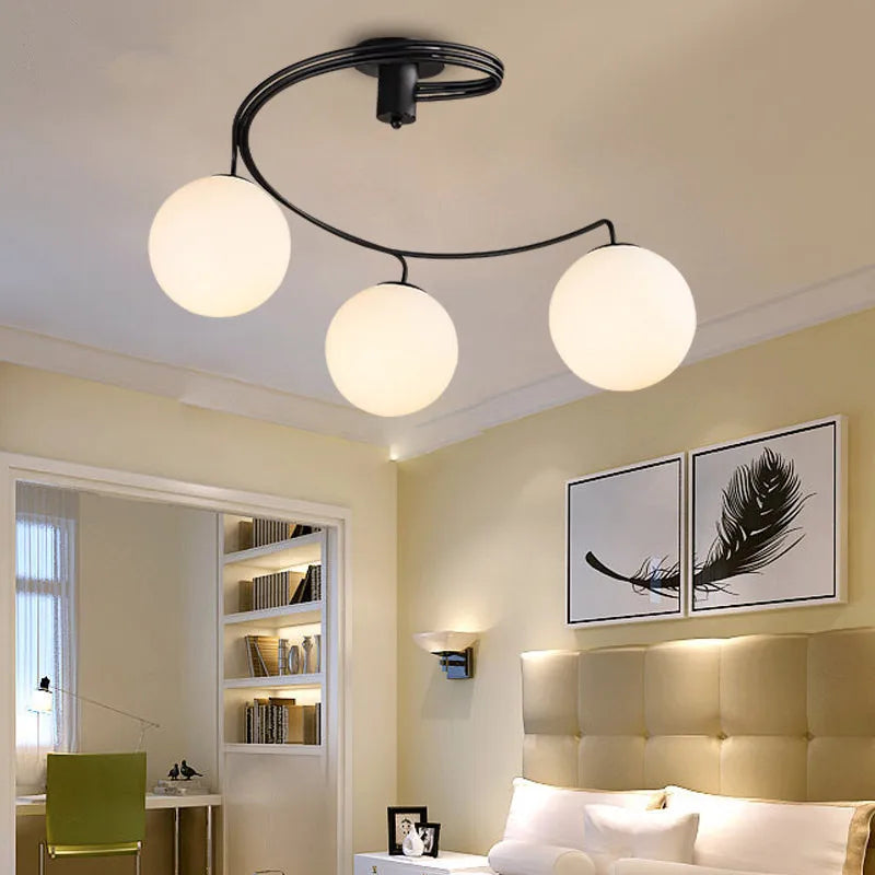 plafonnier led moderne et créatif pour intérieur élégant - vue 6 sur 7