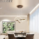 Moderner LED-Kronleuchter für elegante Inneneinrichtung