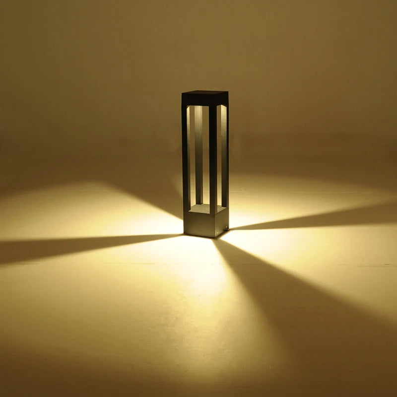 lampe led imperméable en aluminium moderne pour extérieur - vue 4 sur 6
