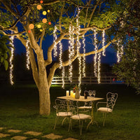 guirlande lumineuse led pour décoration de noël en extérieur