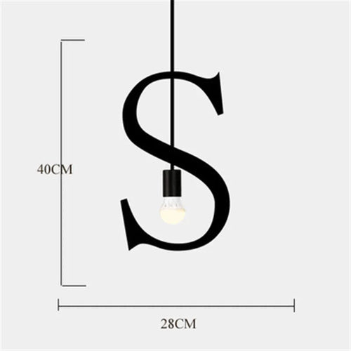 suspension nordique diy love luminaire décoratif pour loft et bar - vue 11 sur 29