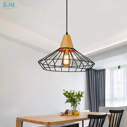 suspension nordique vintage en fer pour restaurant café