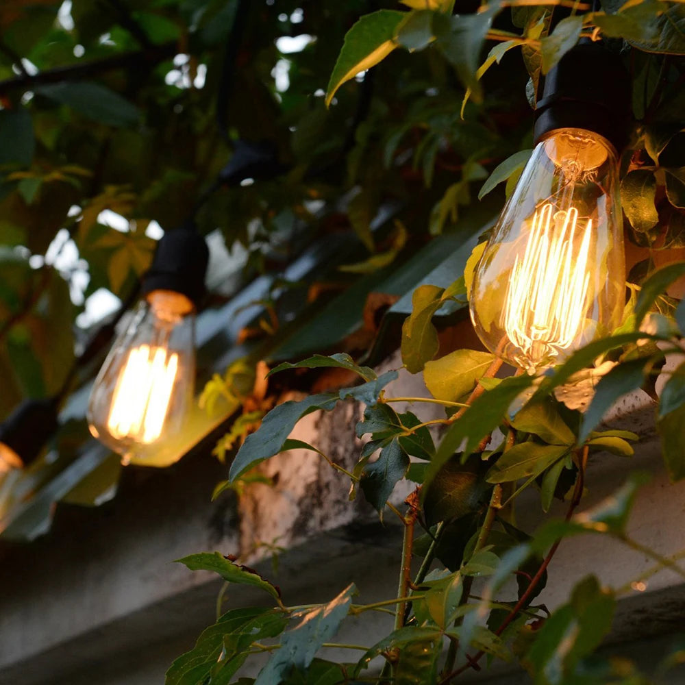 Vintage Retro Dekorative Edison-Leuchtmittel 6er-Set - vue 10 sur 10