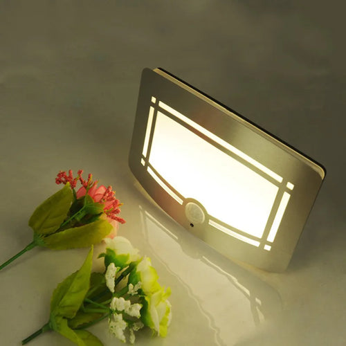 LED-Wandleuchte mit Bewegungsmelder, batteriebetrieben - vue 4 sur 5