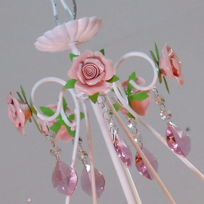 lustre moderne en cristal pour mariage et restaurant - vue 7 sur 14