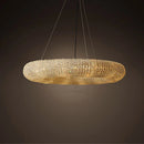 Vintage-Pendelleuchte aus Kristall mit eleganter LED-Beleuchtung