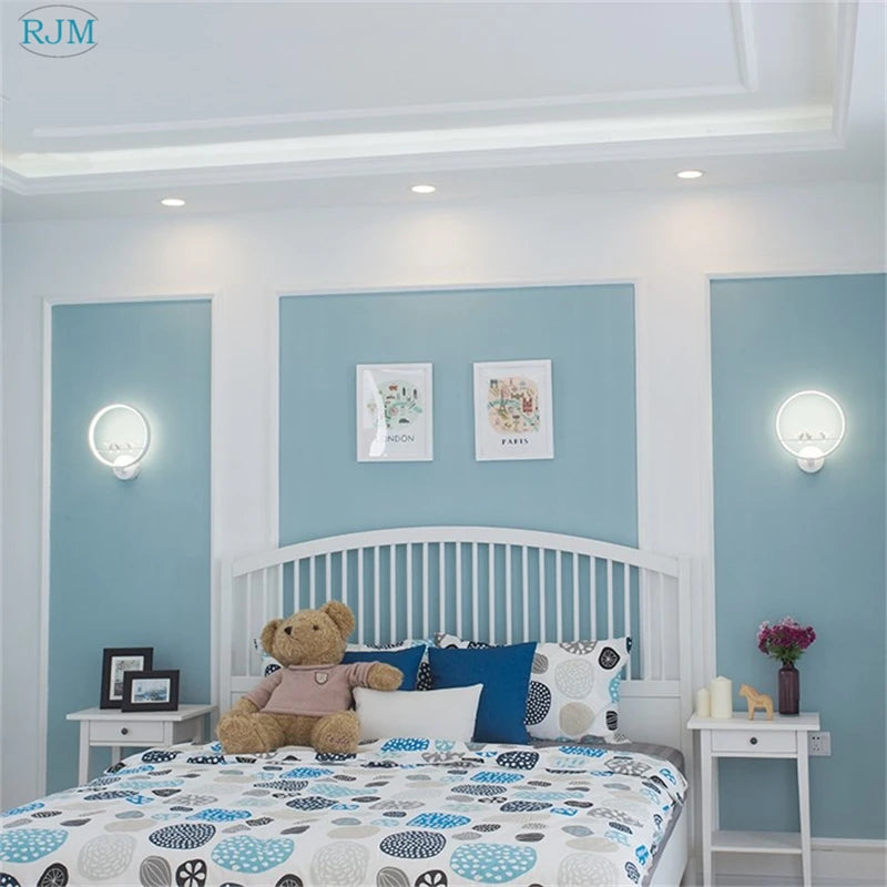 applique murale led moderne en fer pour événements romantiques - vue 7 sur 8