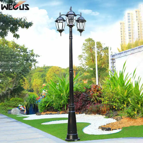 lampe de jardin extérieure étanche pour villa et pelouse - vue 5 sur 10