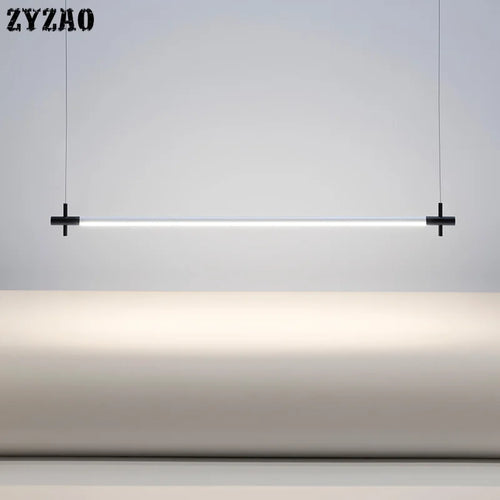 Moderne LED-Pendelleuchte im minimalistischen Design für vielseitige Räume - vue 4 sur 6