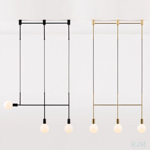 lustre nordique or moderne pour décoration noël luminaires maison