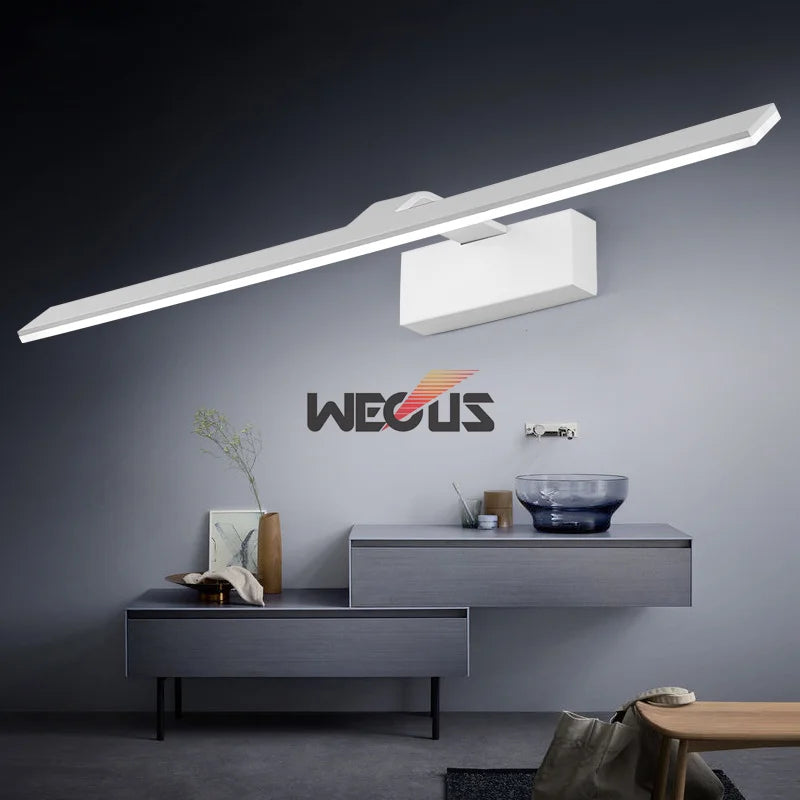 lampe led nordique pour miroir éclairage cosmétique hôtel étude - vue 5 sur 8