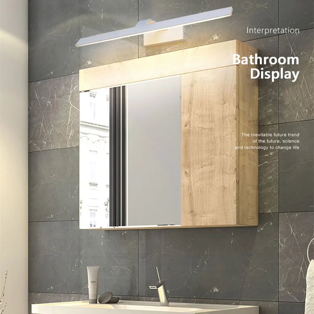 applique murale nordique led en acrylique et aluminium design moderne simple - vue 3 sur 6