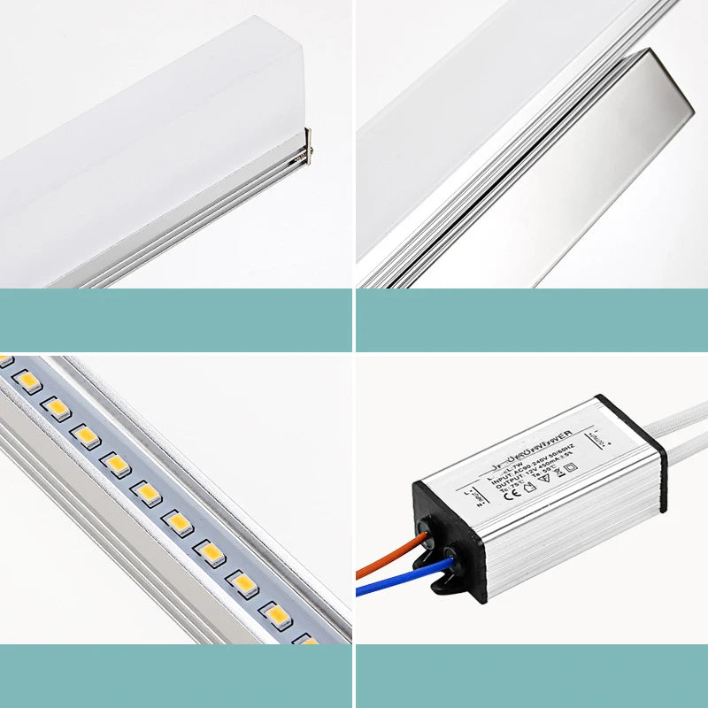 lampe led en acrylique populaire pour miroir et décoration - vue 6 sur 6