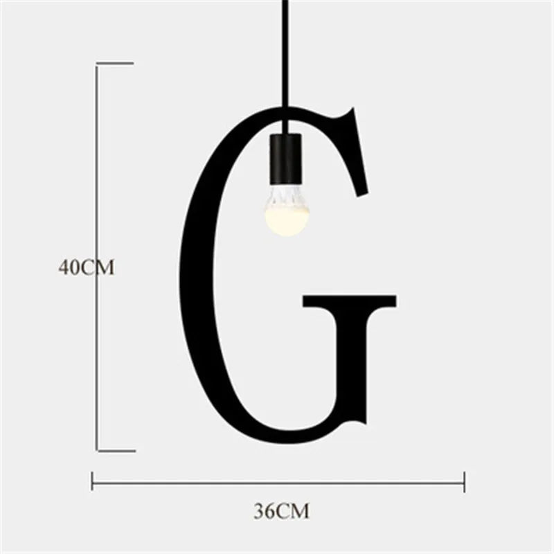 suspension nordique diy love luminaire décoratif pour loft et bar - vue 26 sur 29