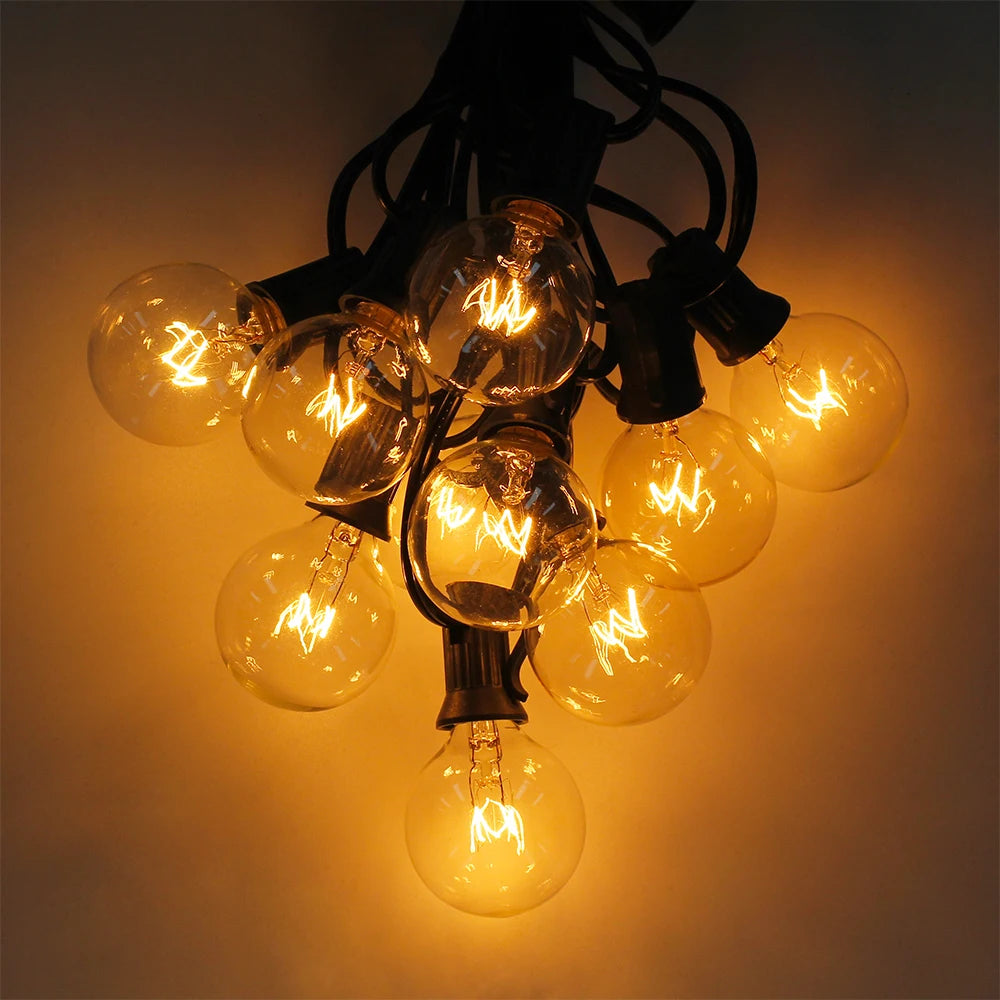 guirlande lumineuse globe g40 étanche pour intérieur et extérieur - vue 4 sur 6