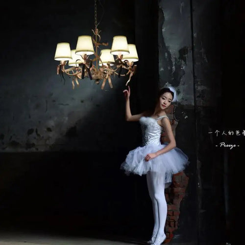 lustre led style européen pour chambre de princesse