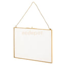 cadre photo double face style industriel pour plantes et portraits