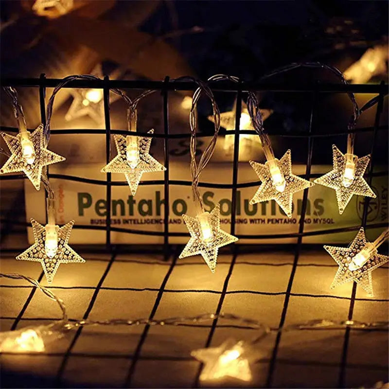 guirlande lumineuse led pour sapin et décorations de fête - vue 2 sur 6