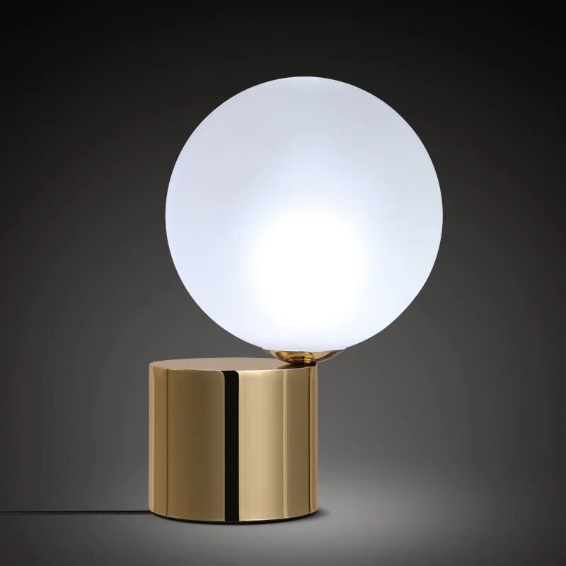 Lampe de bureau LED rétro en cuivre pour étude et travail
