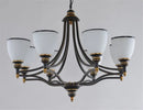 lustre en verre moderne pour un éclairage élégant