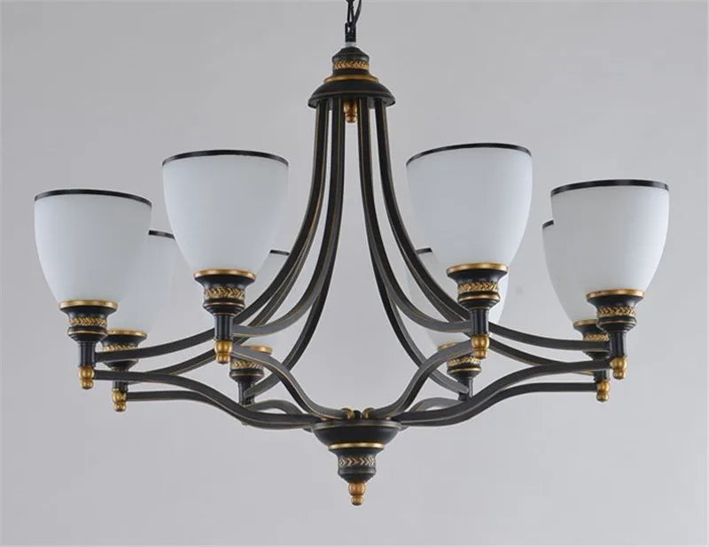 lustre en verre moderne pour un éclairage élégant - vue 4 sur 14