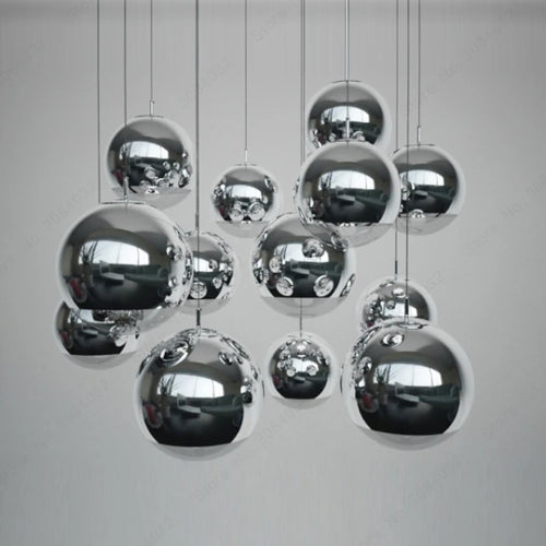 Suspension moderne classique en galvanoplastie design célèbre boule d'étoile