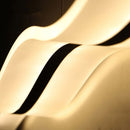 Moderne LED-Pendelleuchte Wellen Design Acryl GZMJ