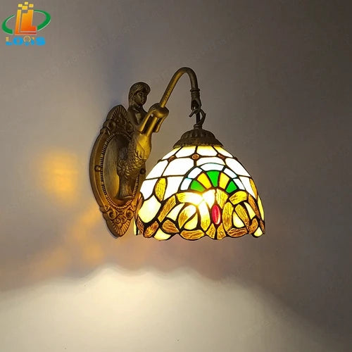 LED-Wandleuchte im europäischen Barockstil für dekorative Innenbeleuchtung