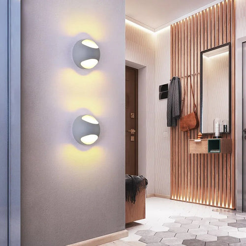 LED-Wandleuchte Innenbereich Treppen Spiegelbeleuchtung - vue 5 sur 11