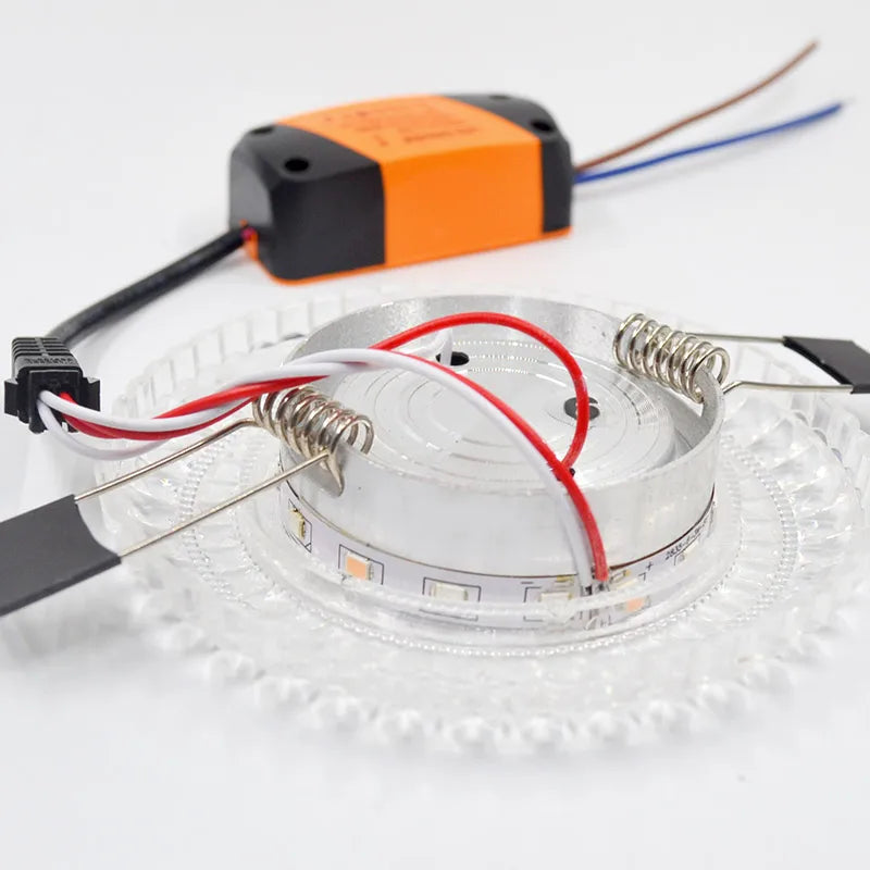 led downlight cob arc-en-ciel rgb plafonnier magique - vue 6 sur 8