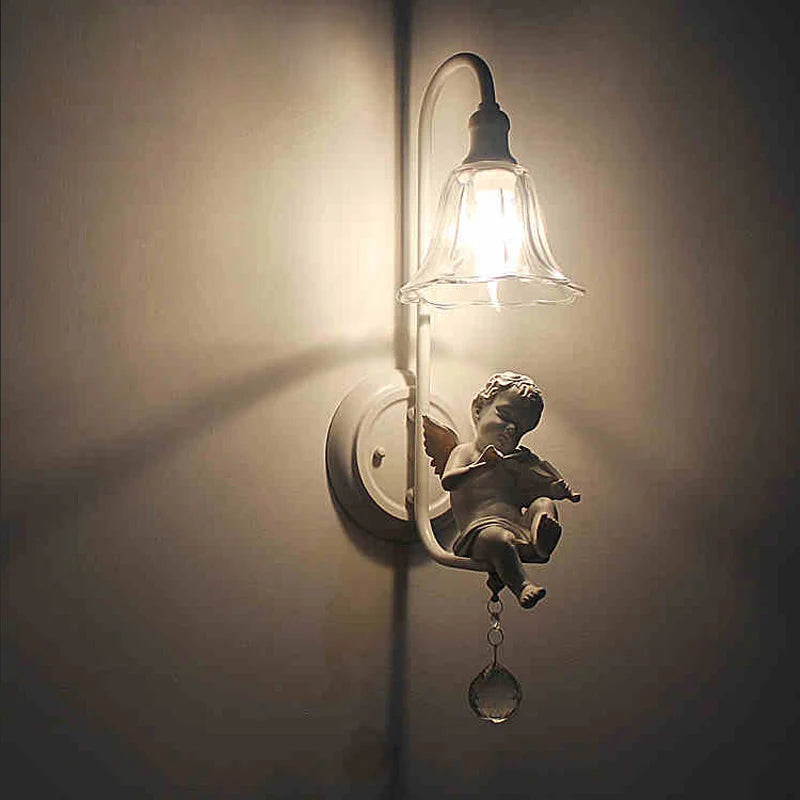 Vintage LED-Wandleuchte für Balkon und Innentreppe - vue 5 sur 8
