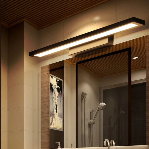applique murale led étanche moderne miroir lumière décoration - vue 7 sur 8