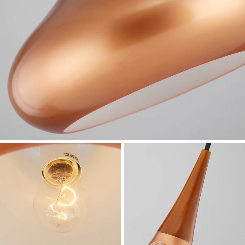 suspension en aluminium à led pour éclairage moderne industriel - vue 7 sur 7