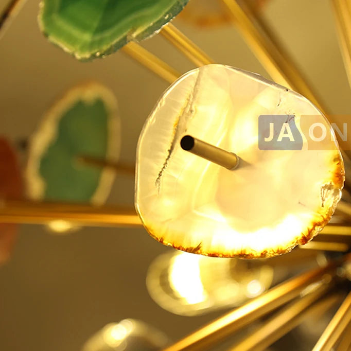 suspension design en agate de fer pour intérieur élégant - vue 6 sur 6