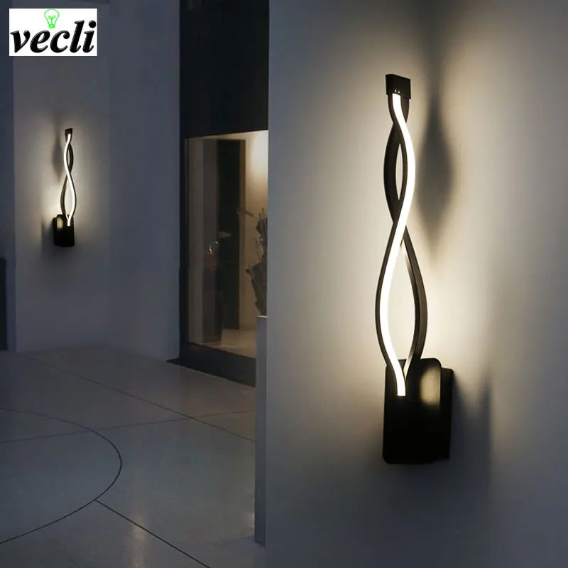 applique murale led moderne pour lecture et décoration - vue 4 sur 6