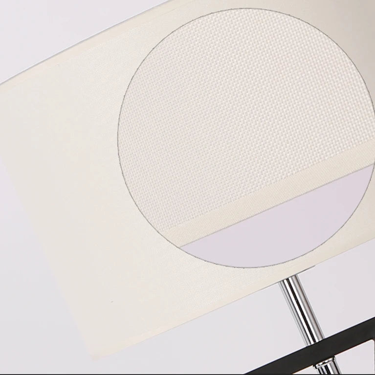 lampadaire led en tissu de fer nordique pour intérieur moderne - vue 6 sur 6