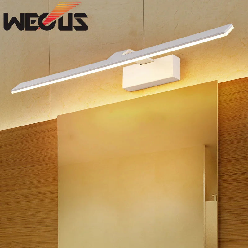 lampe led nordique pour miroir éclairage cosmétique hôtel étude - vue 4 sur 8