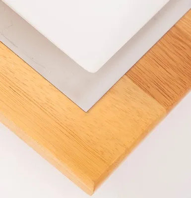 Japanische Deckenleuchte aus Holz im minimalistischen Stil für den Innenbereich - vue 3 sur 6
