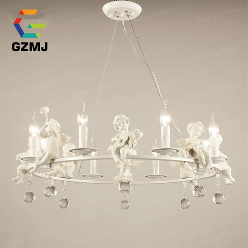 suspension rétro américaines résine bougie blanche décoration maison