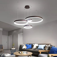 suspension moderne à led pour décoration intérieure et commerciale